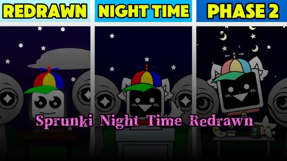 Sprunki Night Time Redrawn