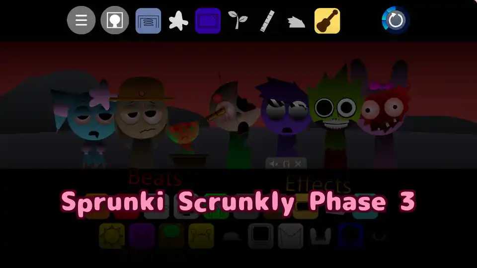 Sprunki Scrunkly Phase 3