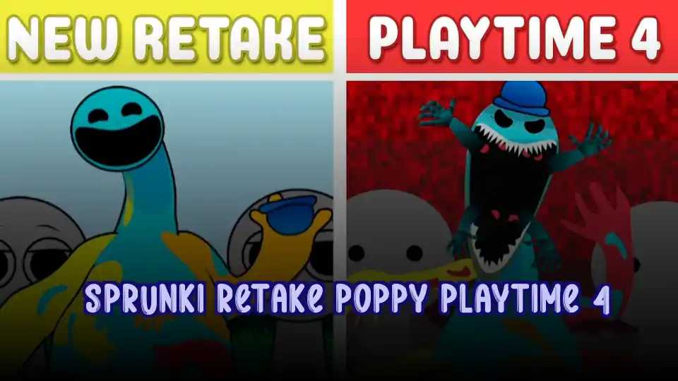 Sprunki Retake Poppy Playtime 4
