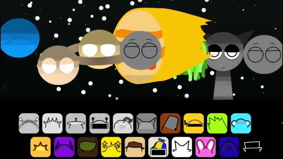 Sprunki Retake Space Balls