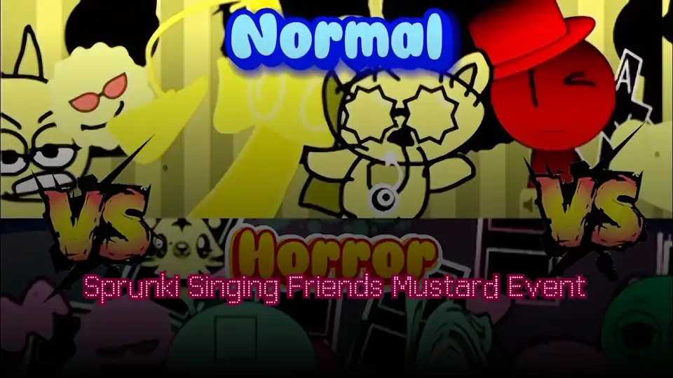 Sprunki Singing Friends Mustard Event