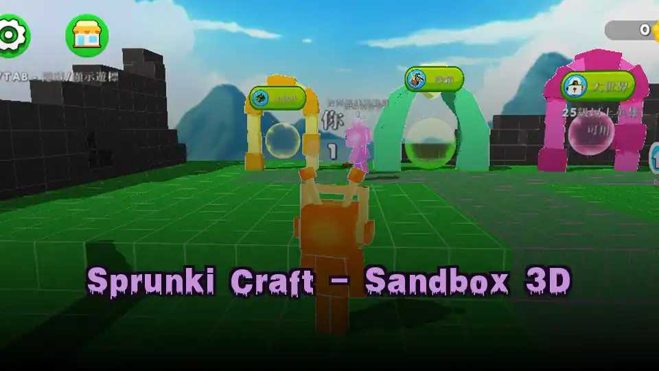 Sprunki Craft - Sandbox 3D