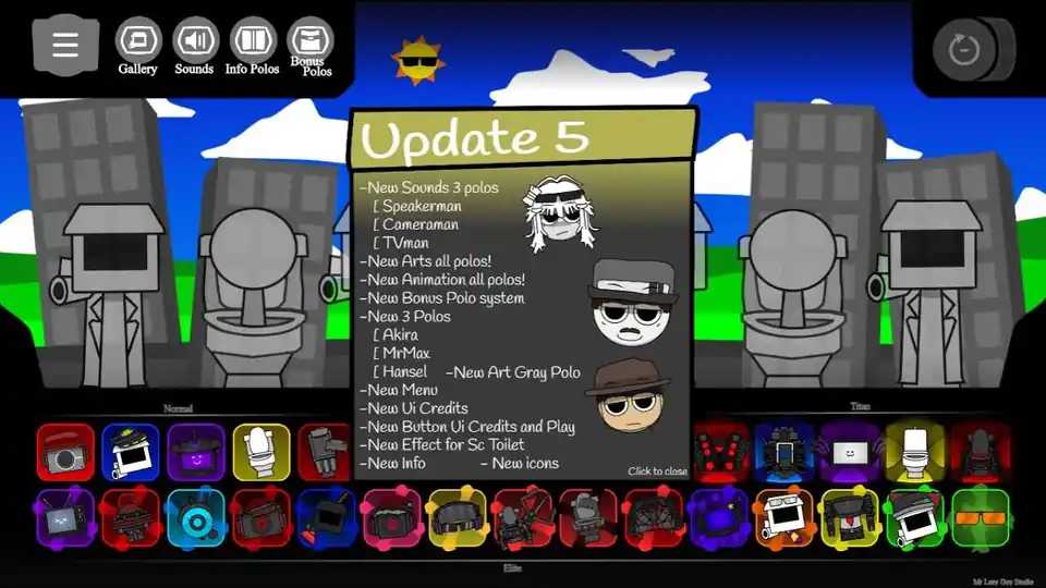 Sprunki Skibidi Toilet Remake 5