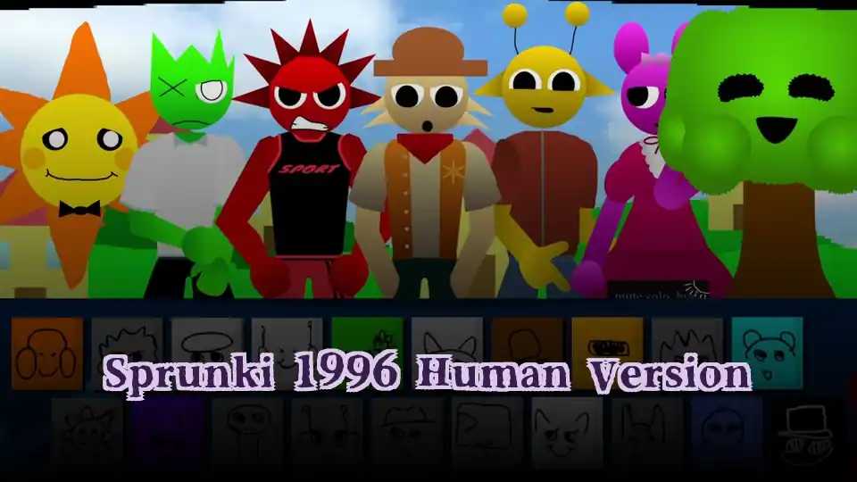 Sprunki 1996 Human Version