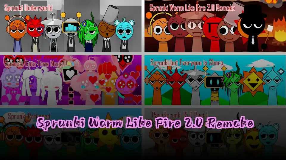 Sprunki Warm Like Fire 2.0 Remake