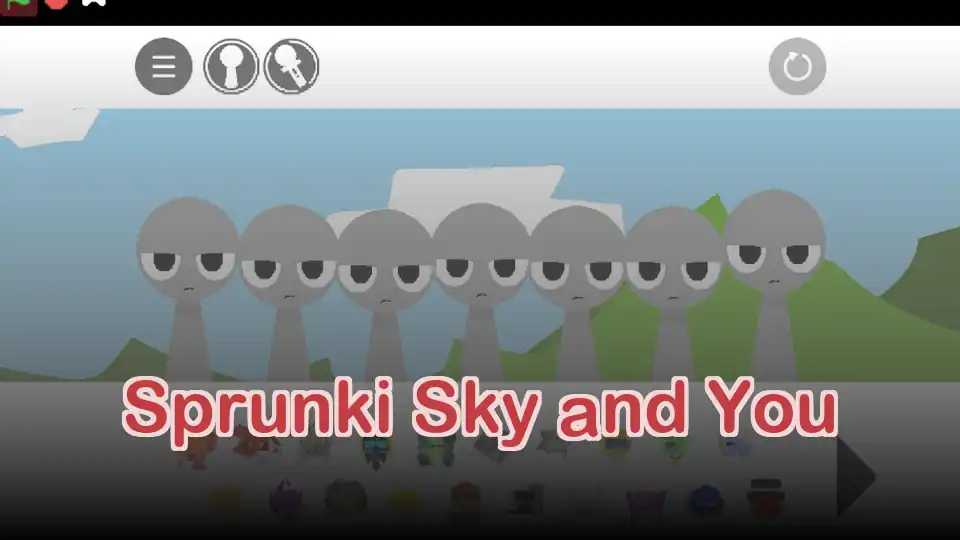 Sprunki Sky and You